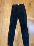 L’AGENCE Black Margot High Rise Skinny Jeans Size 24 ladies