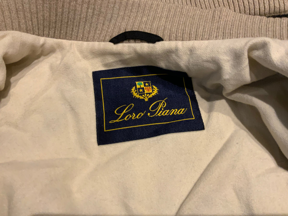 Loro Piana Mens Navy Icer Hooded Coat Jacket 2 in One Size L large men