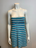 Ella Moss Stripped Mini Beach Cover Up Summer Dress Size XS ladies
