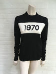 BELLA FREUD 1970 SPARKLE WOOL JUMPER SWEATER SIZE L LARGE Ladies