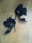 Giuseppe Zanotti E10134 Chiffon-Bow Sandals Ladies
