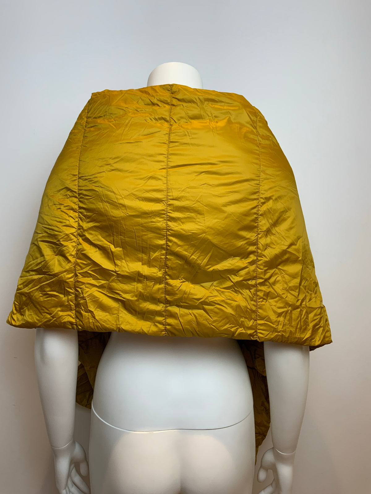 Max Mara The Cube Seisca oversized quilted shell down maxi scarf ladies