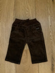 Lili Gaufrette Brown Corduroy Pants Trousers Size 6 month children