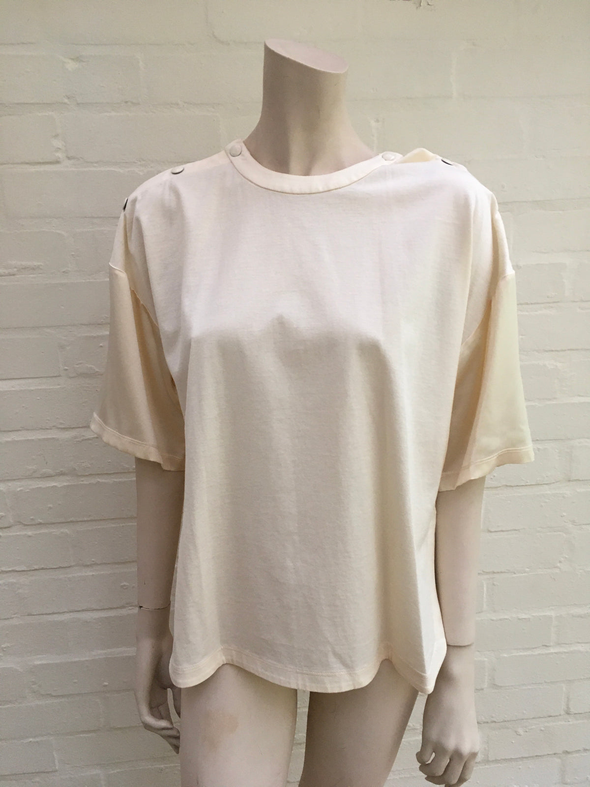 JOSEPH Women's satin back T-shirt Blouse Top Shirt Size M Medium Ladies