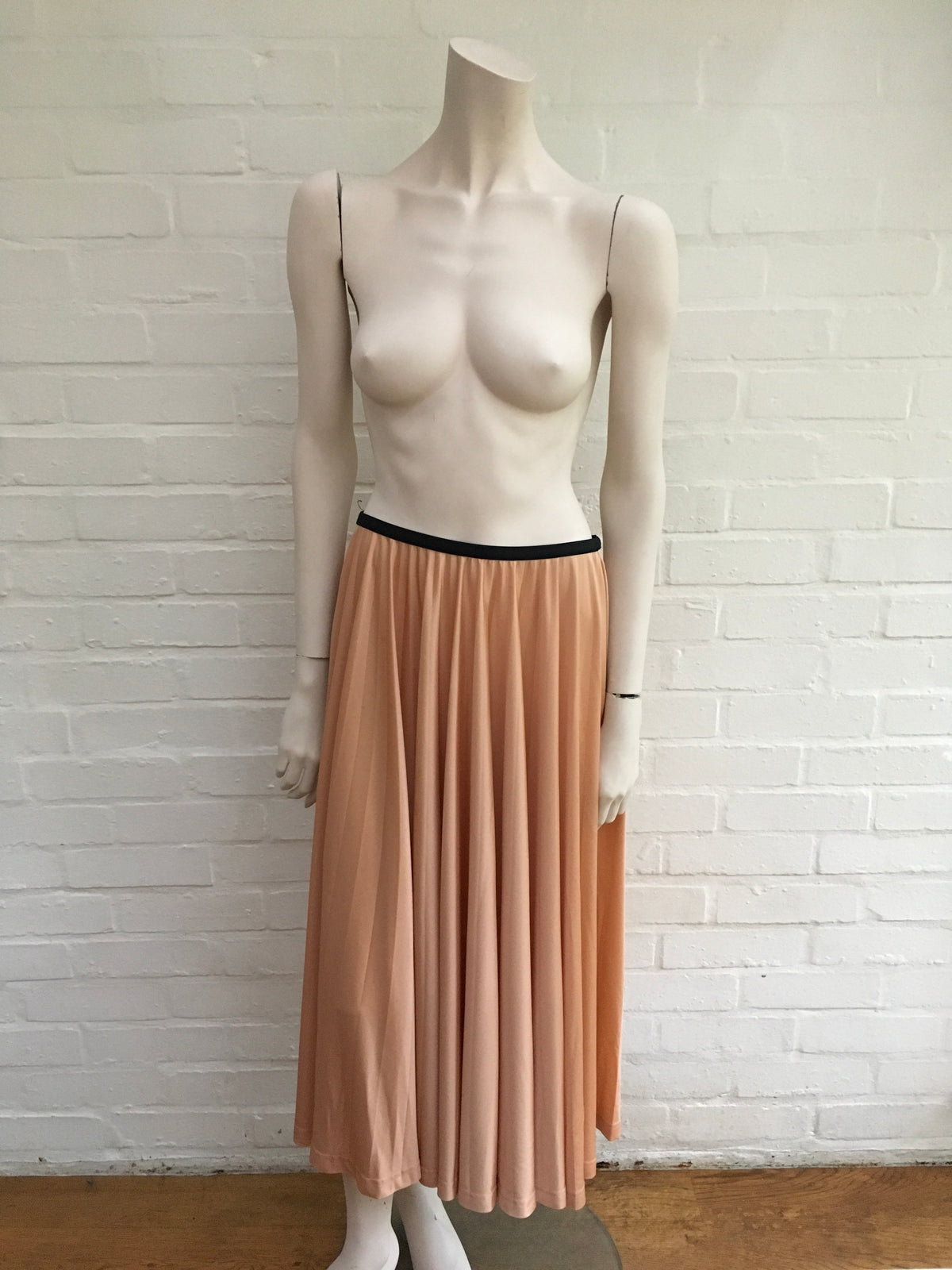 CÉLINE Celine Phoebe Philo Shimmering pleated SKIRT Ladies