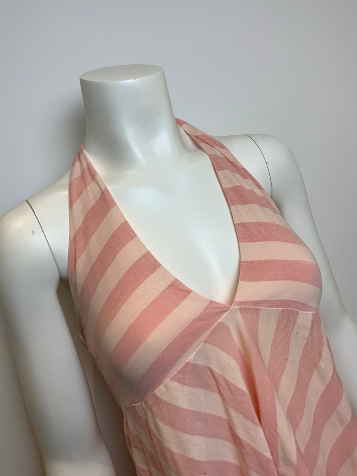 Ella Moss Stripped Pink Prima Cotton Summer Top Size S small ladies