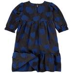 Stella McCartney KIDS Girls' Blue Hearts Jacquard Dress SIZE 6 years children