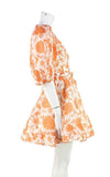 ZIMMERMANN MOST Postcard belted floral-print linen and silk-blend mini dress Sz 1 S small ladies