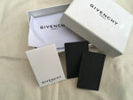 GIVENCHY Pandora Card Holder In Blue Leather Ladies