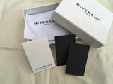 GIVENCHY Pandora Card Holder In Blue Leather Ladies
