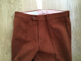 LORO PIANA Brown Cotton Trousers Pants Men