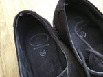 Papouelli London Suede Brown School Shoes Size 35 Boys Children