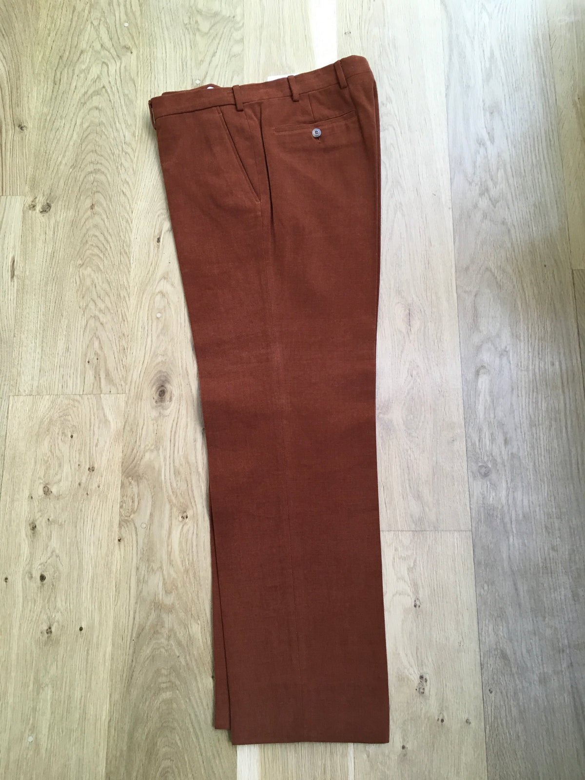 LORO PIANA Brown Cotton Trousers Pants Men