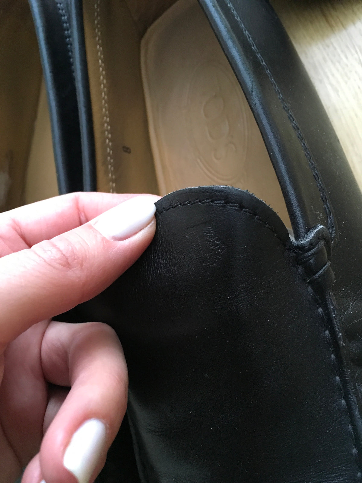 Tod's Driving Loafers Moccasin Leather Shoes Men