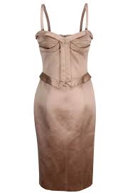 Burberry Prorsum Runaway Celebrities Kickback Bustier Dress I 40 UK 8 US 4 Ladies