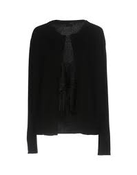 TOM FORD Black Cashmere Lightweight Cardigan Jumper I 36  Ladies