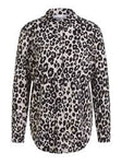 Michael Michael Kors Animal Print Slim Fit Shirt Size S Small ladies