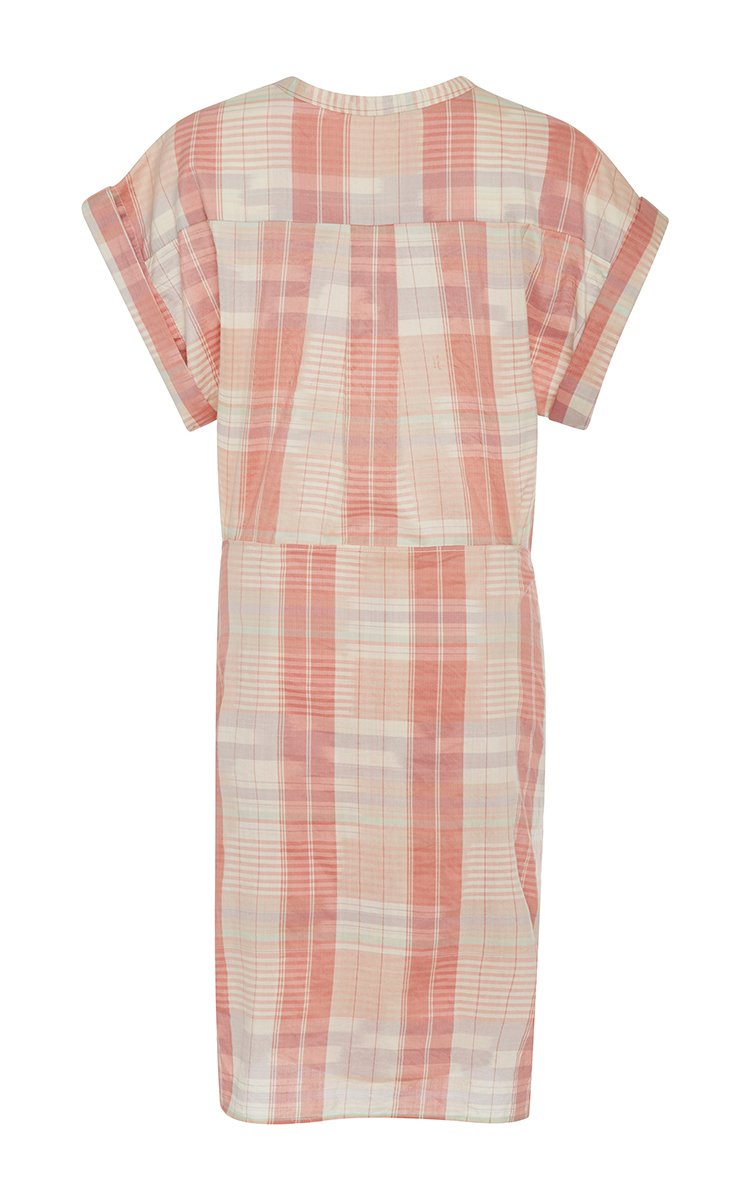 Ulla Johnson Theo Plaid Mini Handmade in India Dress US 4 UK 8 Small ladies