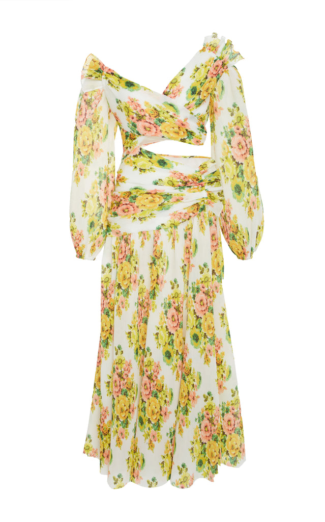ZIMMERMANN MOST WANTED Golden Surfer Midi Dress Ladies Afashionistastore ZIMMERMANN MOST WANTED Golden Surfer Midi Dress Ladies Afashionistastore