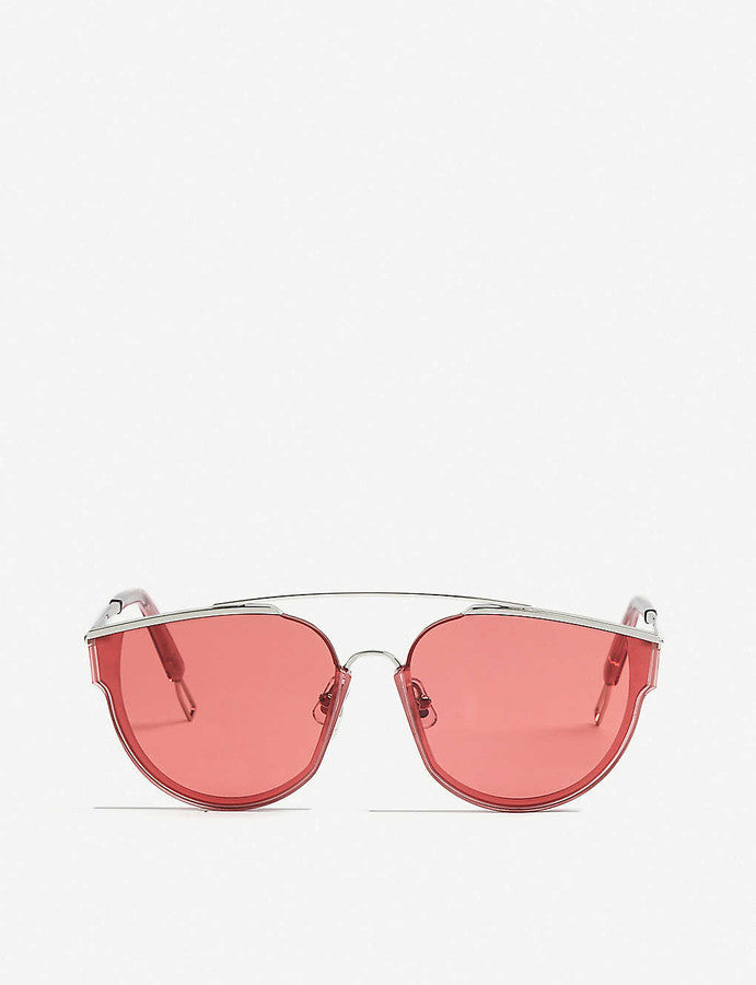 Gentle Monster Loe tinted D-frame sunglasses ladies