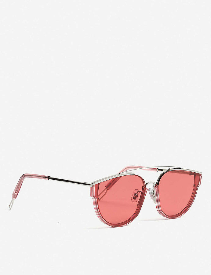 Gentle Monster Loe tinted D-frame sunglasses ladies