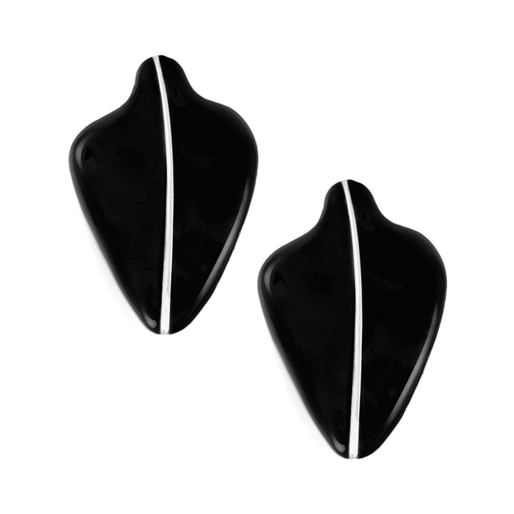 LOEWE WINTER 2015 STERLING SILVER 925  Small Leaf Earring Ladies