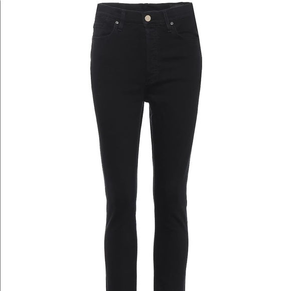 GOLDSIGN Black Slim Jean JEANS Pants Trousers 25 ladies