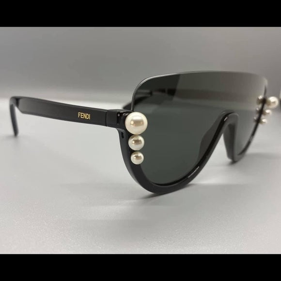 Fendi Ribbons and Pearl Sunglasses ladies