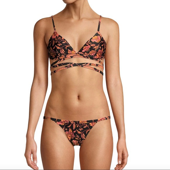 Matteau Hibiscus Matteau Floral bikini set size 1 US 2 EU 34 XS ladies