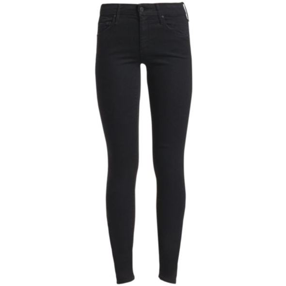 MOTHER The Looker Black Not Guilty Denim Jeans Size 26 ladies
