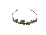 Halo & Co. headband silver flower ladies