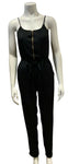 H&M divided H&M Womens Black Silk Jumpsuit One-Piece Size 8 S small ladies
