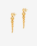 Paula Mendoza Serene Drop Earrings 24k gold-plated LADIES