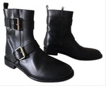 Proenza Schouler Double-buckle Moto Ankle Boots/Bootis Size 37 UK 4 ladies