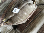 PRADA Python Frame Top Tote Natural 100% AUTHENTIC Bag Handbag Snakeskin Ladies