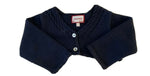 NECK & NECK navy wool knitted bolero cardigan 6 month 62-68 cm Girls Children