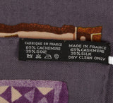 Hermès Hermes Paris Cashmere Silk Persona Carre Scarf 90 cm ladies