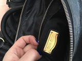 Miu Miu Lux distressed leather satchel hobo bag handbag messenger Ladies