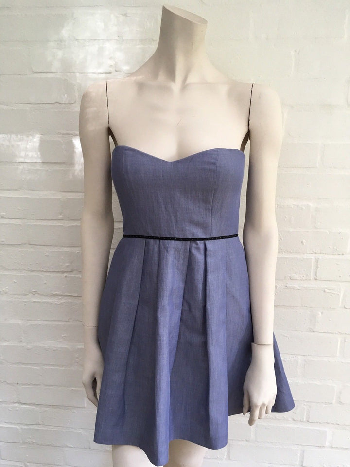 JASMINE DI MILO STRAPLESS A-LINE DRESS SIZE UK 8 US 4 EUR 36 S SMALL Ladies