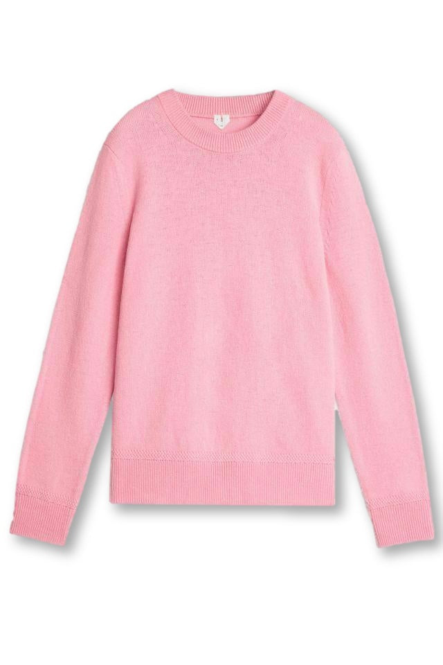 ARKET PINK WOOL KNIT OVERSIZED SWEATER JUMPER Ladies