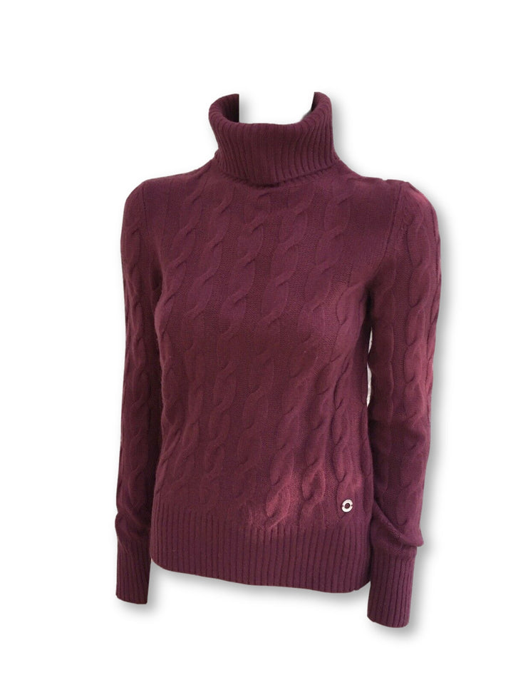 Loro Piana Ladies BABY CASHMERE Cable Knit Jumper Sweater Pullover I 42 Ladies