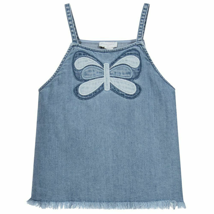 Stella McCartney KIDS Girls' Denim Jeans Tank Top Size 6 years children