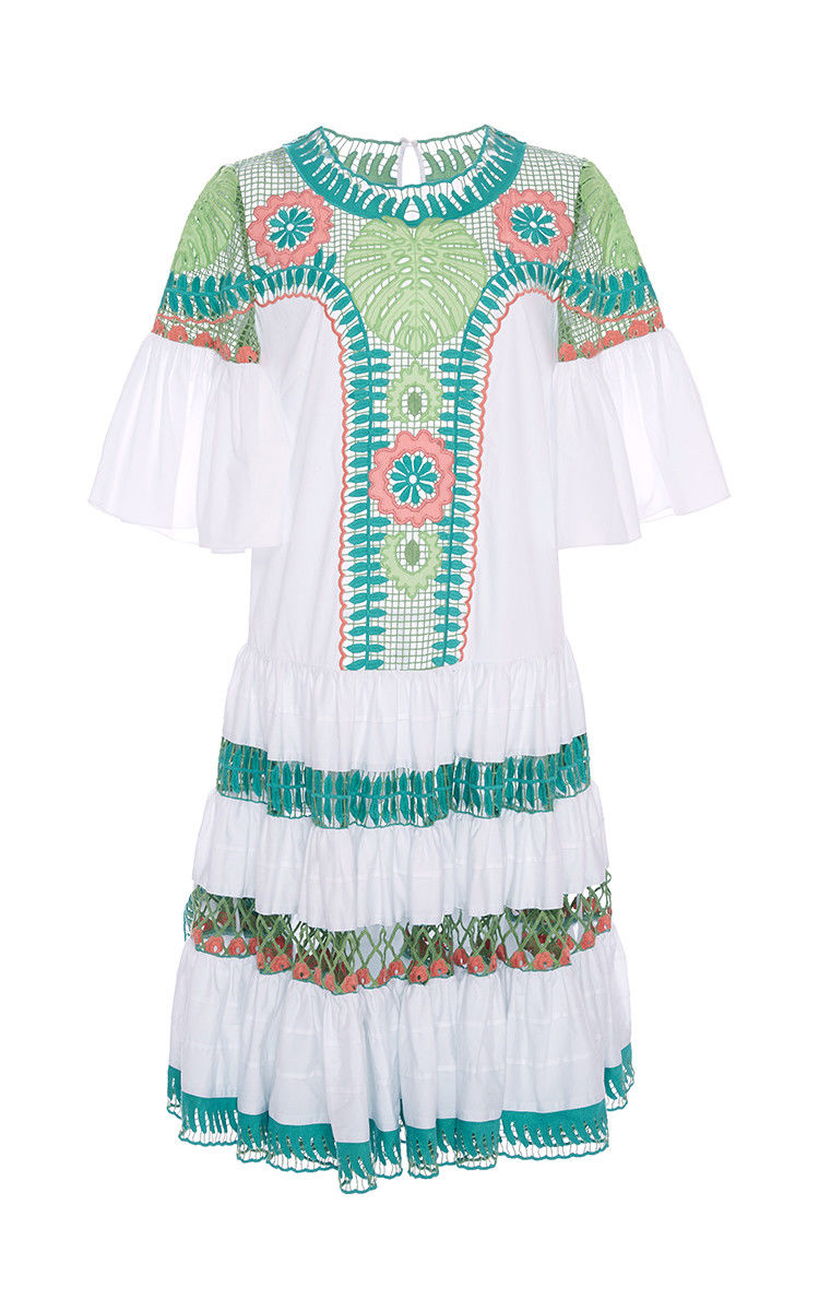 Temperley London Pistachio Clara Smock Runaway DRESS SIZE UK 10 US 6 Ladies