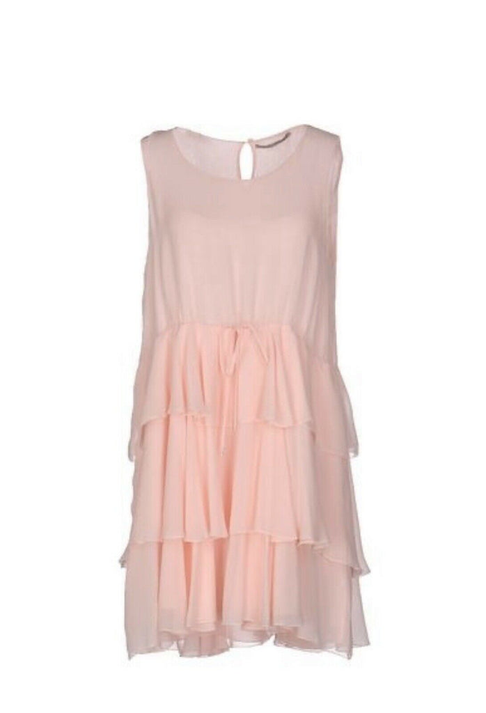 ermanno scervino pink dress Ermanno Scervino Embroidered Maxi Dress In Pink