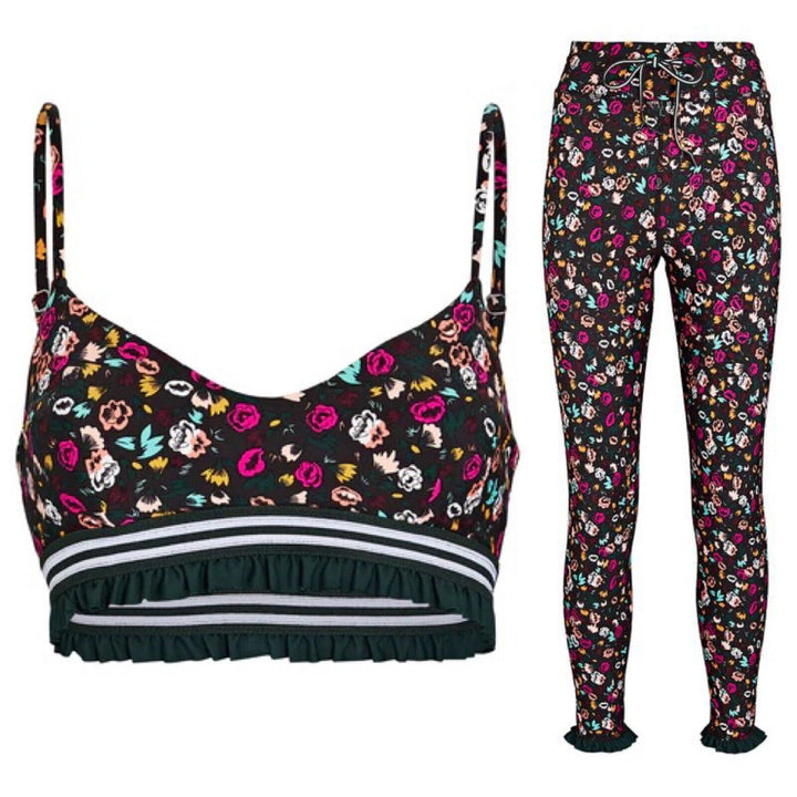 The UPSIDE Gardenia Floral Midi Leggings Set Leggings & sports top Size M ladies