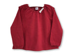 Petit Bateau Red Cotton with Tiny Dots Top Sweatshirt  Children
