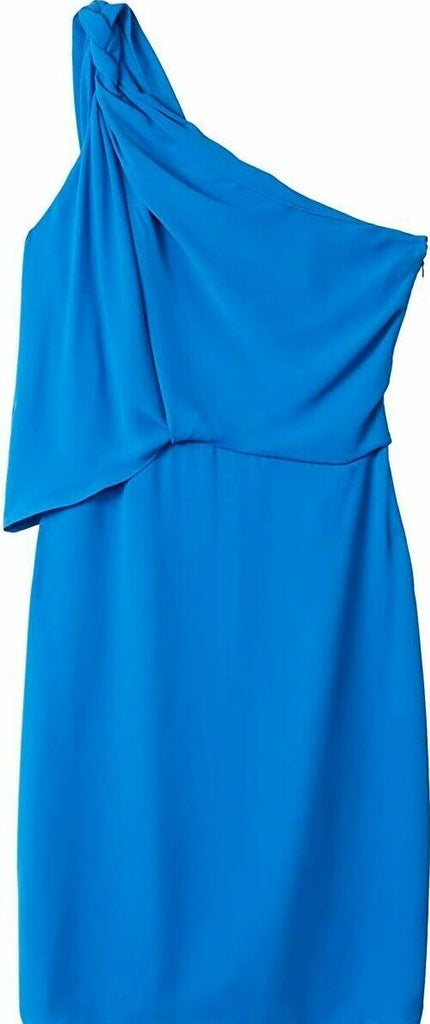 Halston heritage POne-Shoulder Stretch Crepe Evening Gown INBLUE Size UK 8 US 4 Ladies Halston heritage POne-Shoulder Stretch Crepe Evening Gown INBLUE Size UK 8 US 4 Ladies