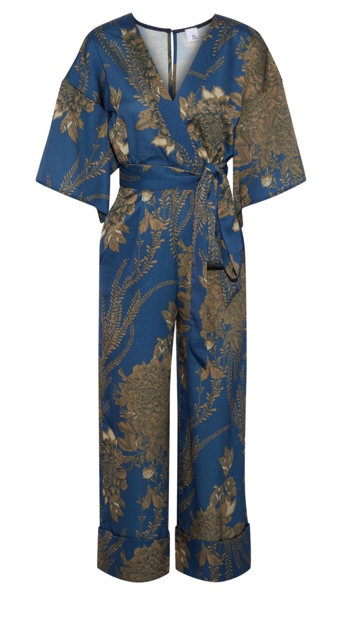 Iris & Ink's satin 'Sidney’ jumpsuit Size UK 10 US 6 Ladies
