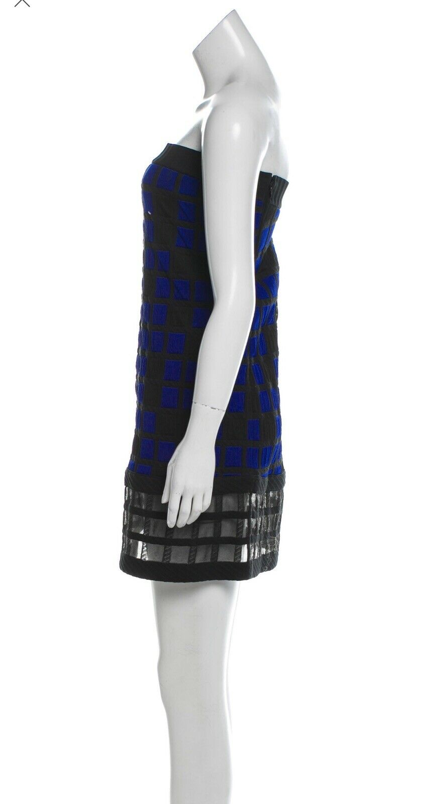 CHANEL QUILTED STRAPLESS RUNWAY DRESS SIZEZ F 38 UK 10 US 6 ladies
