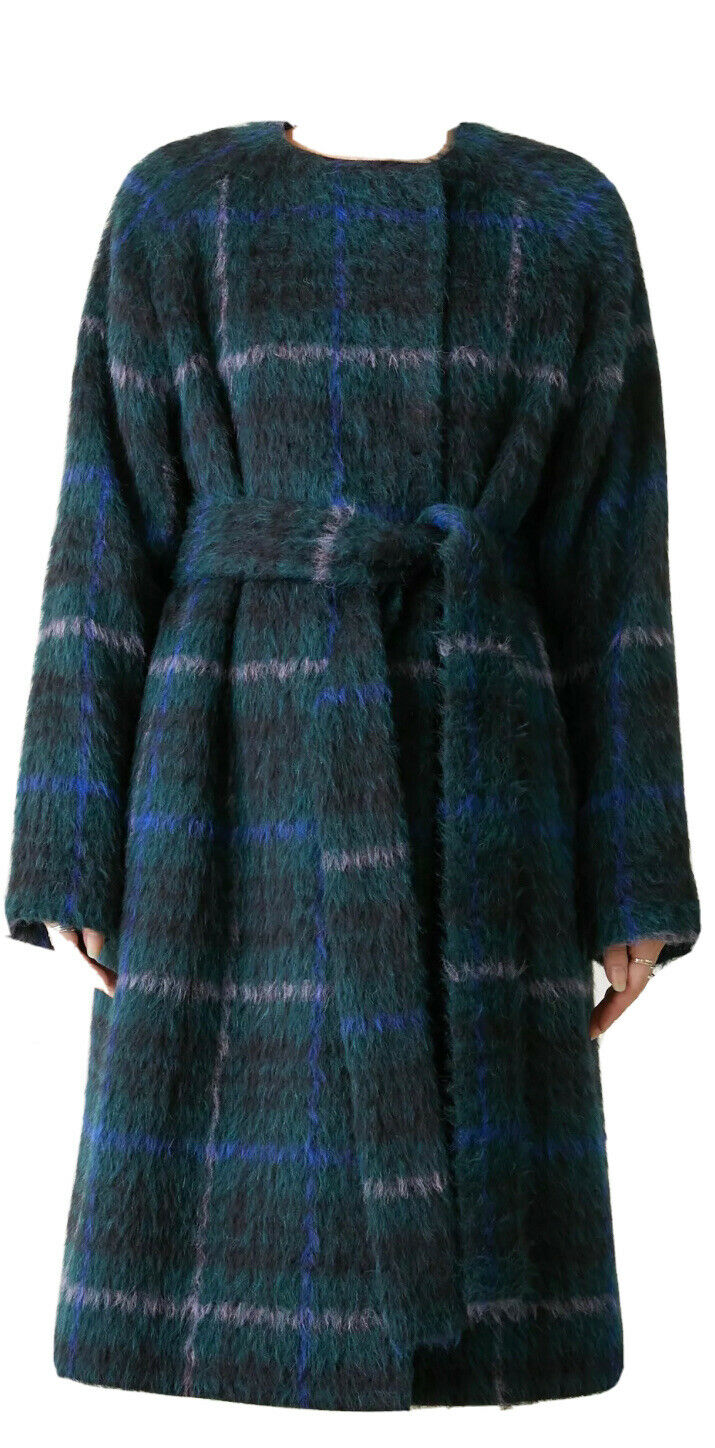 GallardaGalante Gallarda Galate Amazing Check Mohair Wool Coat Size F One size ladies